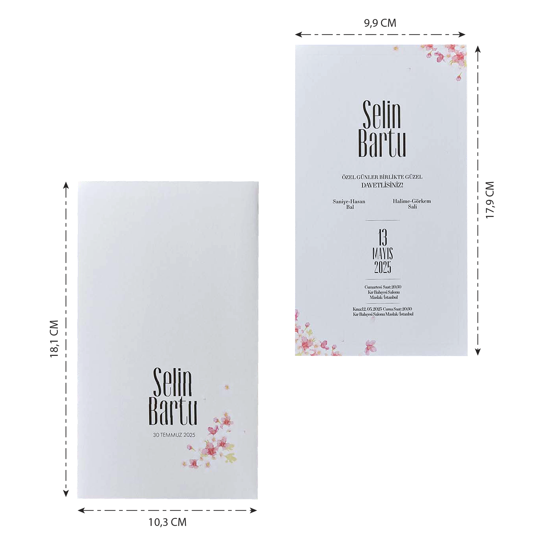 Sade 22582 ölçüleri