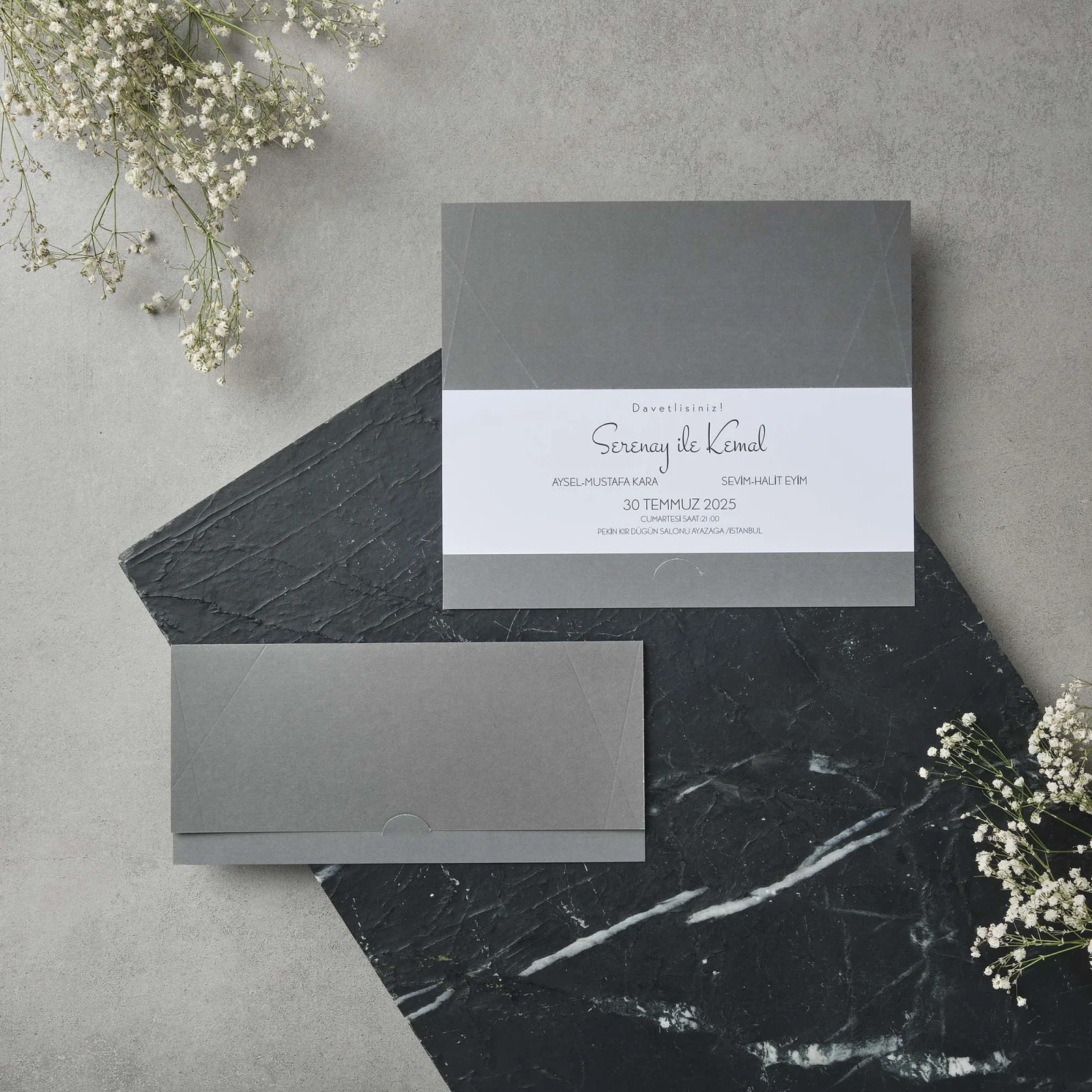 Sade 22527 davetiye modeli