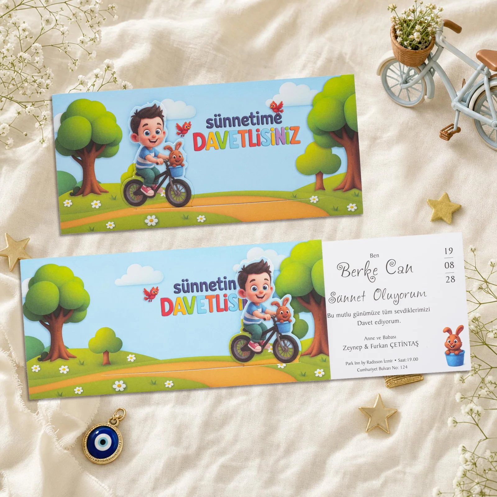 Sünnet Davetiyesi 30567 davetiye modeli