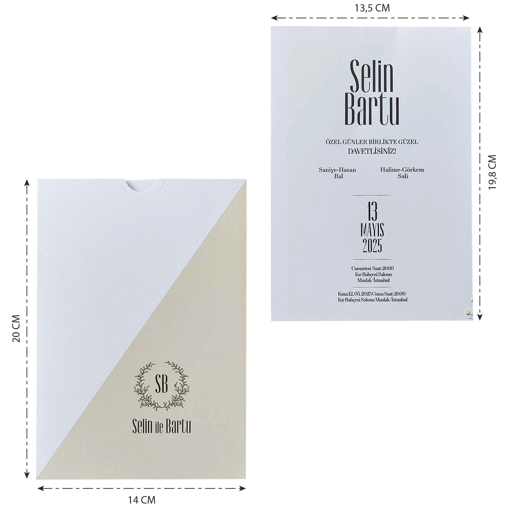 Sade 22566 ölçüleri