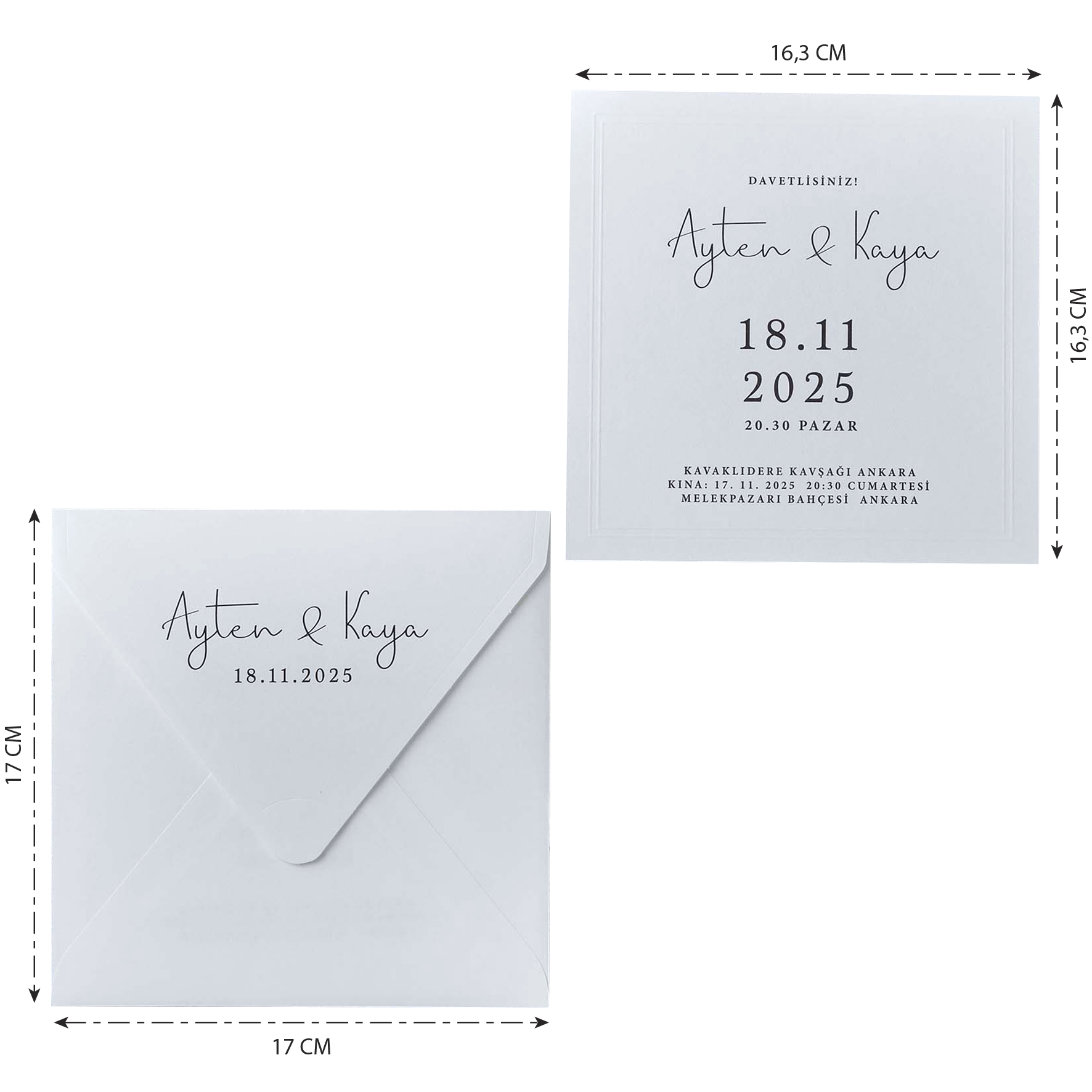 Sade 22502 ölçüleri