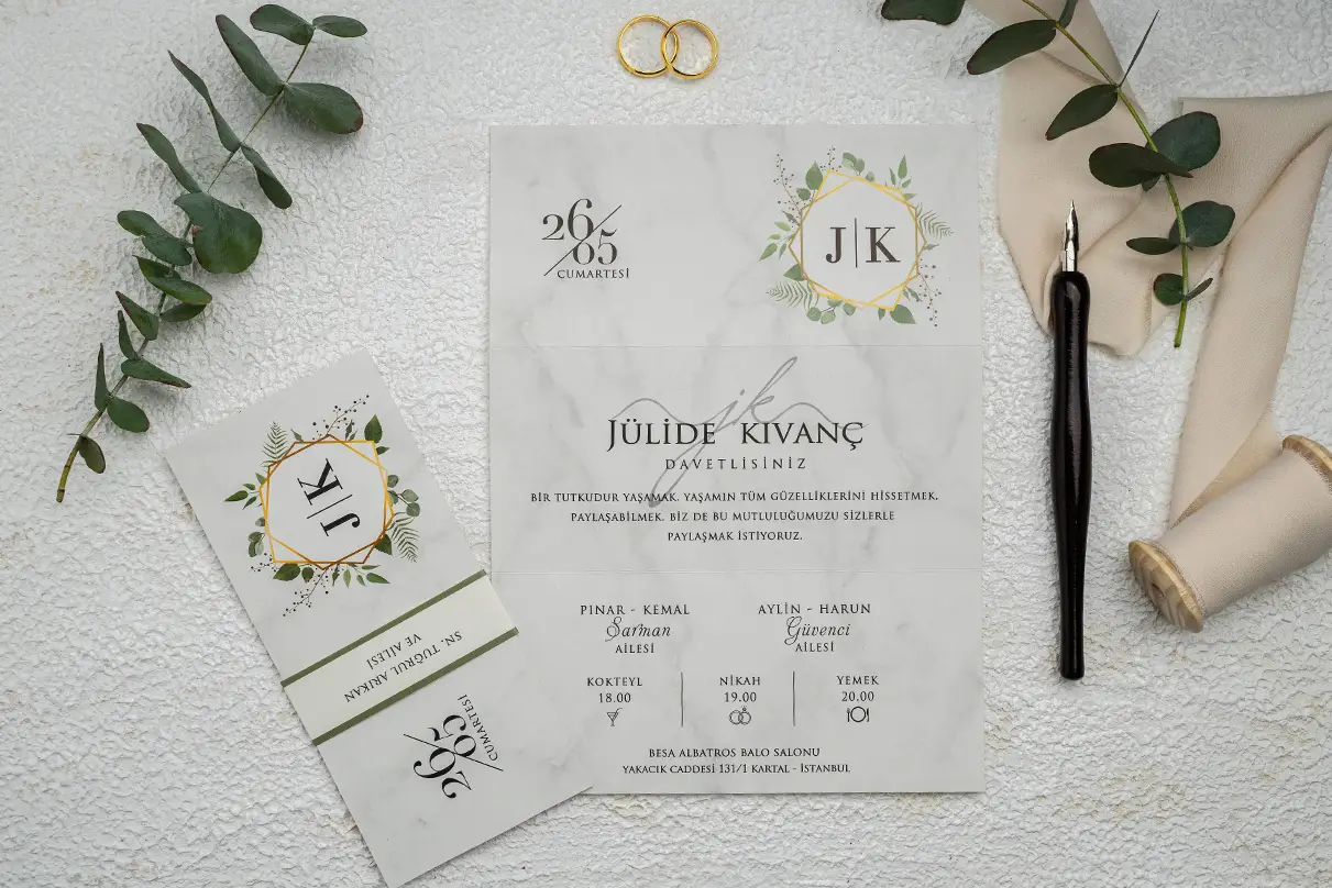 Ekonom 9209 davetiye modeli